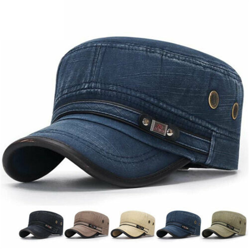 Snapback Hat Flat - Летняя сетчатая быстросохнущая Военная Кепка для