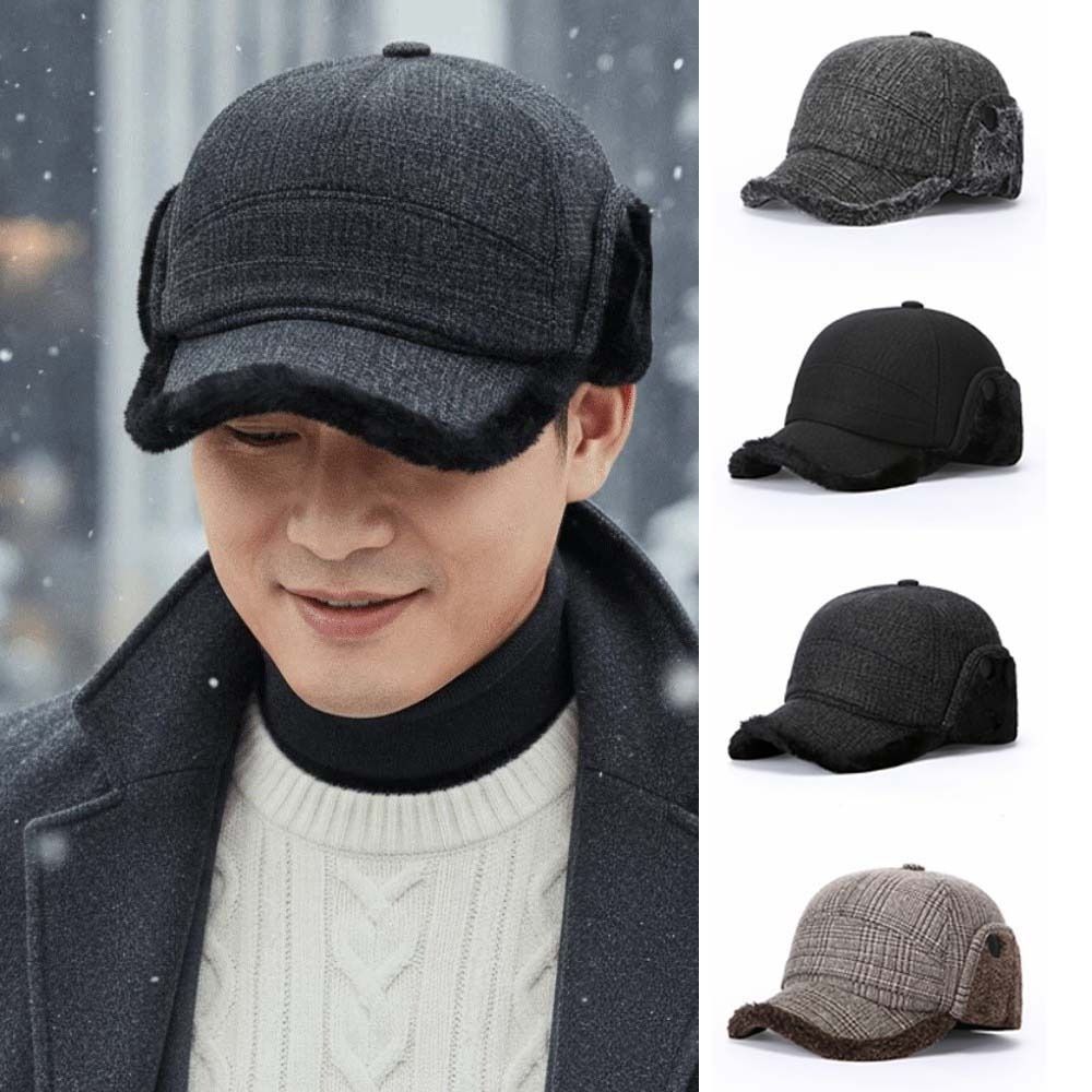 Теплая зимняя кепка-ушанка для – обзор и цена Trapper Hat Ear Flap