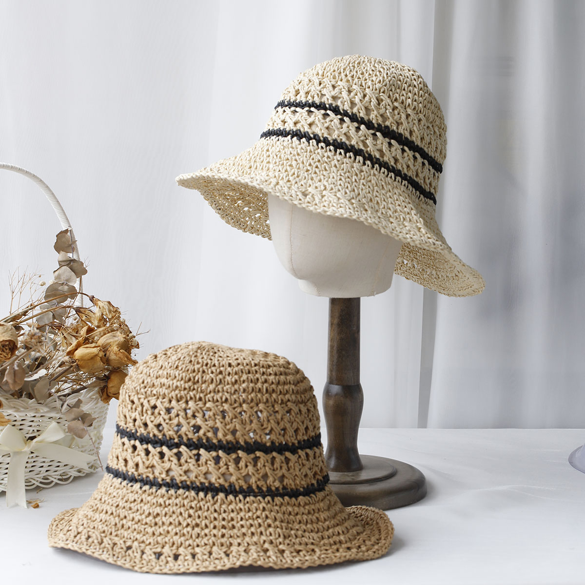 Женские соломенные шляпы 2024: – обзор и цена Visor Sun Hat