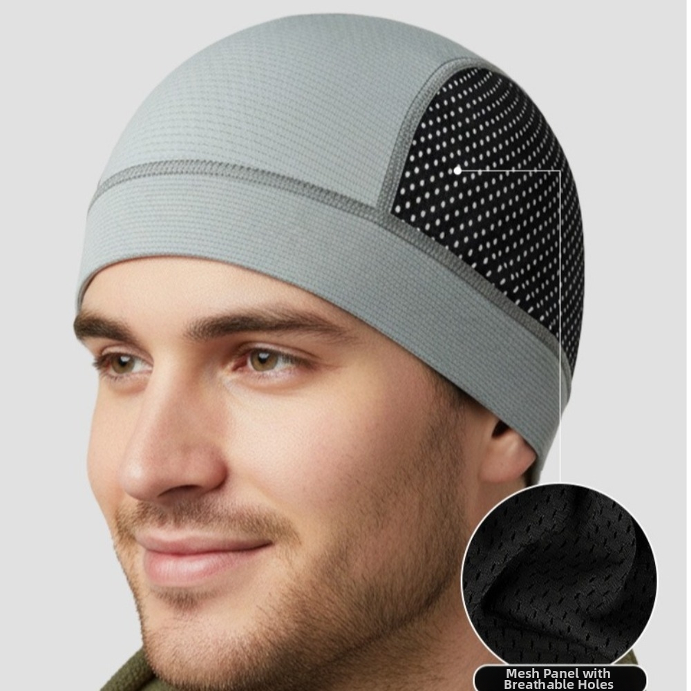 Летняя велосипедная шапка-бини – обзор и цена Skull Cap Helmet Liner