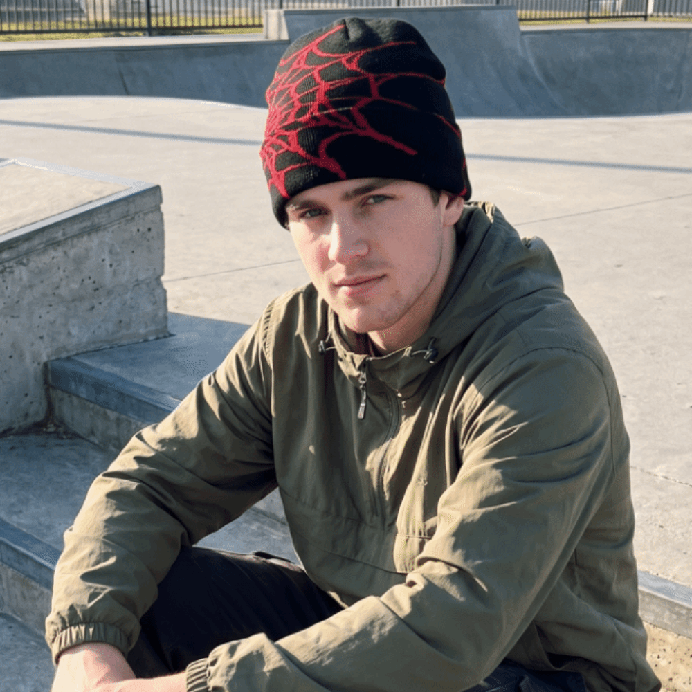 Готическая мягкая шапка-бини с – обзор и цена Beanie Cuffed Knit