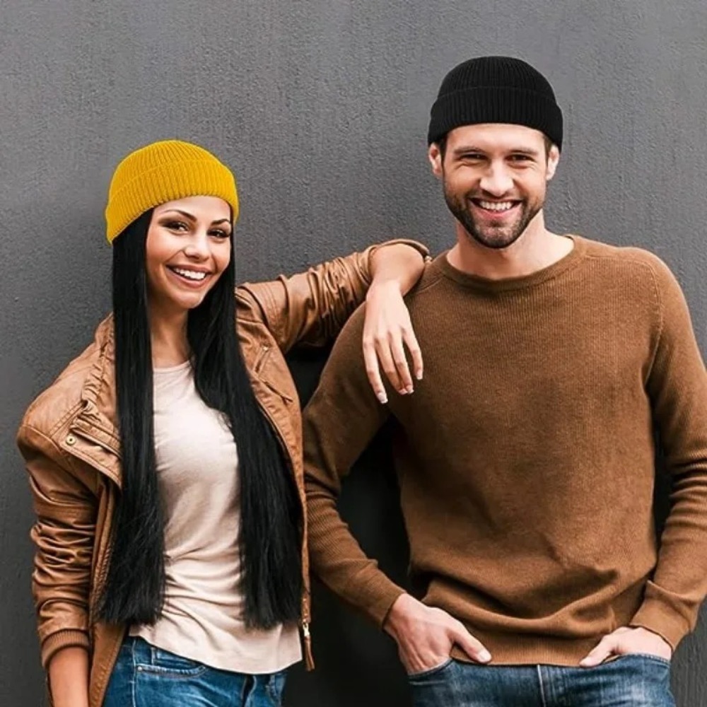 Осенне-зимняя унисекс шапка-би – обзор и цена Beanie Cuffed Knit